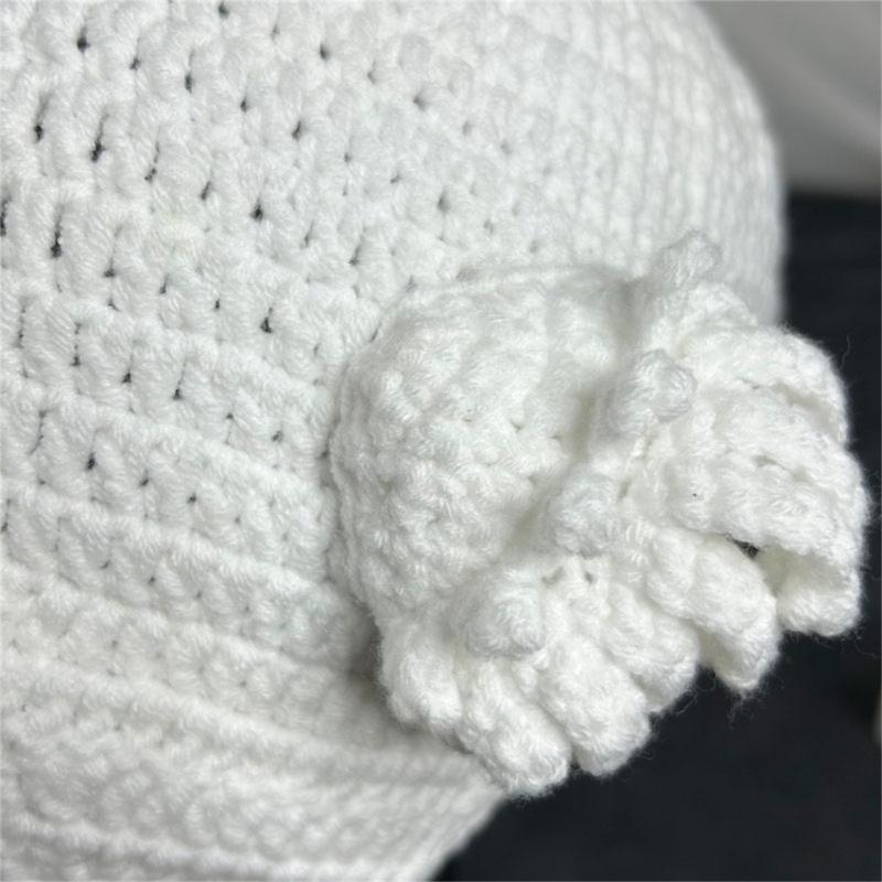 Festival Turkey Hat Knitted Beanies with 3D Chick Warm Cotton Hat Cartoon Headwear for Parents Kids Thanksgiving Hat