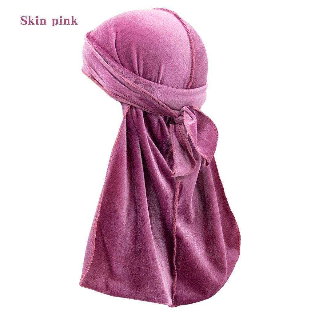 Fashion Fine Colorful Head Wrap Breathable Baotou Cap Chemotherapy Cap Muslim Hat Cute Cap In Women 'S
