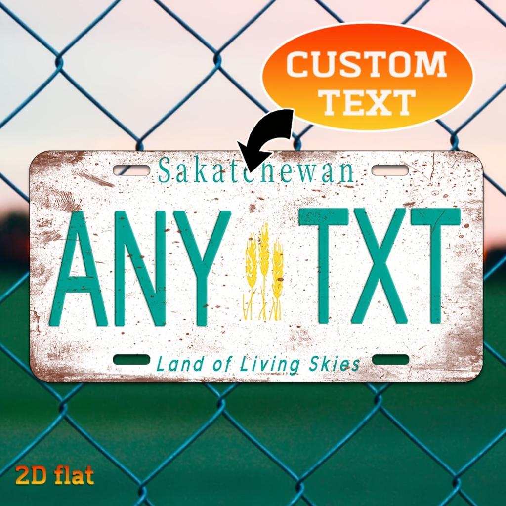 Custom Retro Aluminum Metal Sign Plate Man Cave Garage Wall Decor