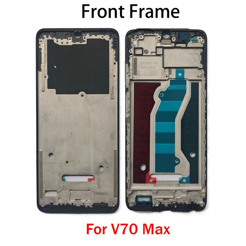 Middle Frame For ZTE Blade V50 V60 Design Smart 4G V70 Max CD Front Frame Housing Bezel Plate Repair Parts
