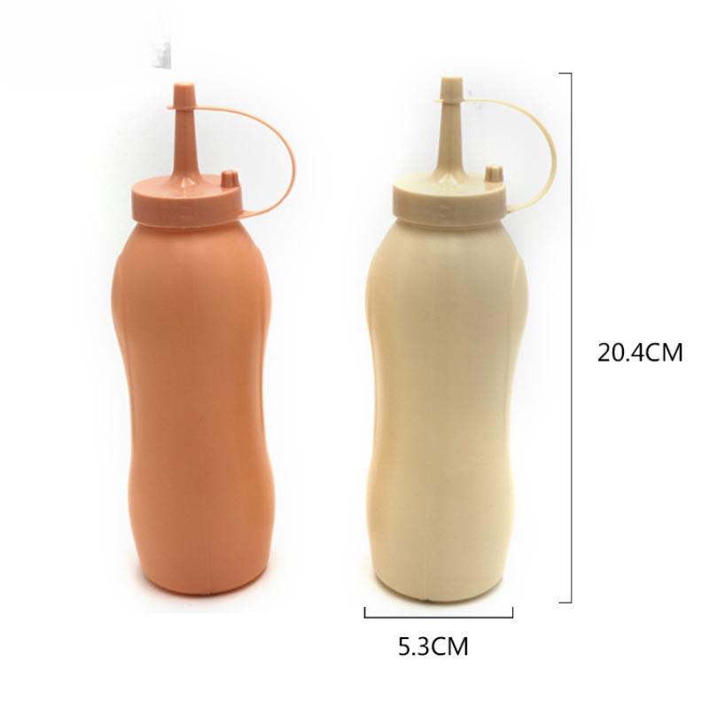 Sauce Squeezing Bottle Plastic Squeezing Bottle Plastic Salad Bottle Oil Bottle Vinegar Bottle Jam Bottle Kitchen