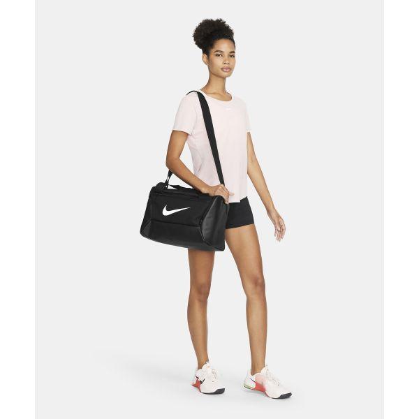 Nike 25L Large Logo Sports Polyester Travel Gym Bag Unisex Bags Black DM3977-010