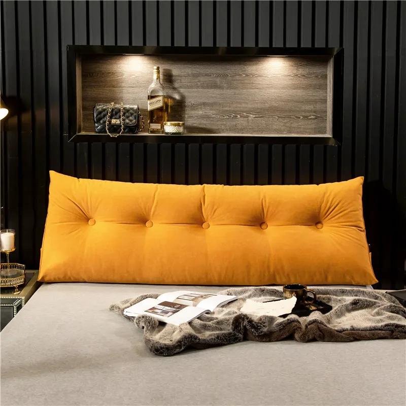 Removable Headboard Pillow Triangle Cushion Backrest Daybed Comfort Rest Waist Cushion Wedge Sleeping Pillow Bedroom Pillows