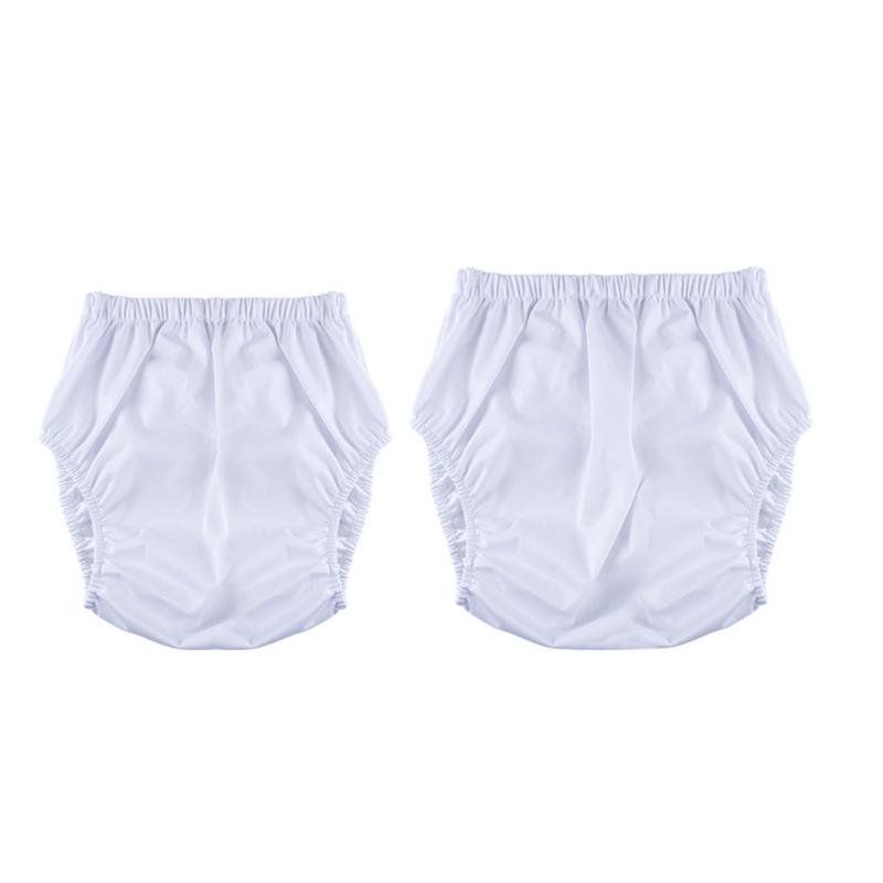 Pantaloni Resistenti all'Acqua per Incontinenza Adulti Riutilizzabili Vita Alta Mutandine a Prova di Perdite Copri Pannolino Biancheria Intima Slip per Comfort