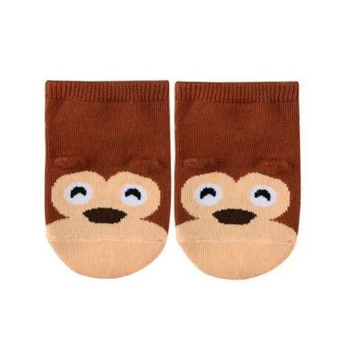 Cotton Toddler Baby Boys Girls Socks Non Slip Cartoon Animal 3D Design Casual Kids Floor Socks For Girls Boys 0-3Years