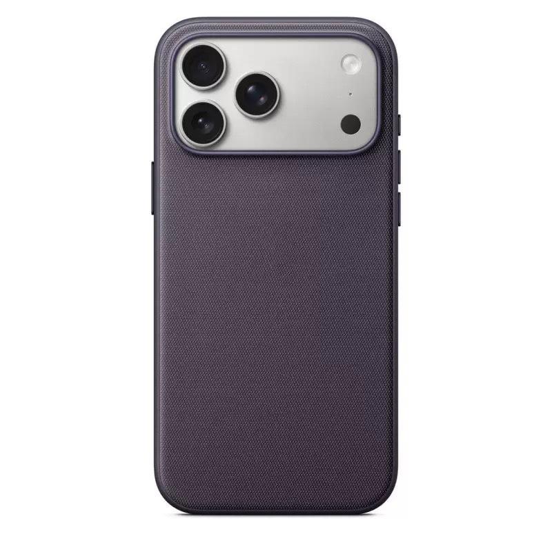 

Apple iPhone 17 Pro Max Magnetic Tech Fabric Protective Case iPhone 4 [Hollow, No AI Camera Button]