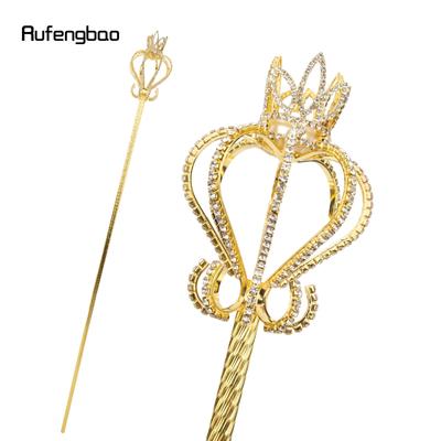 Bacchette Magiche Fatate in Lega Foglia Bianca Dorata per Bambine Bacchette da Principessa per Bambini Bacchetta d'Angelo per Festa Cosplay Matrimonio Festa di Compleanno 91cm