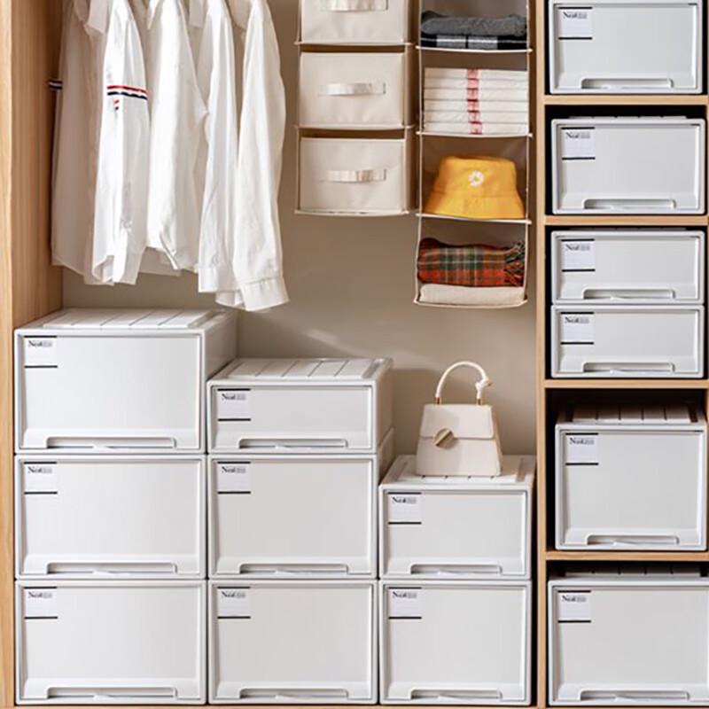 JINGRUIXIANG Stackable Drawer Storage Box