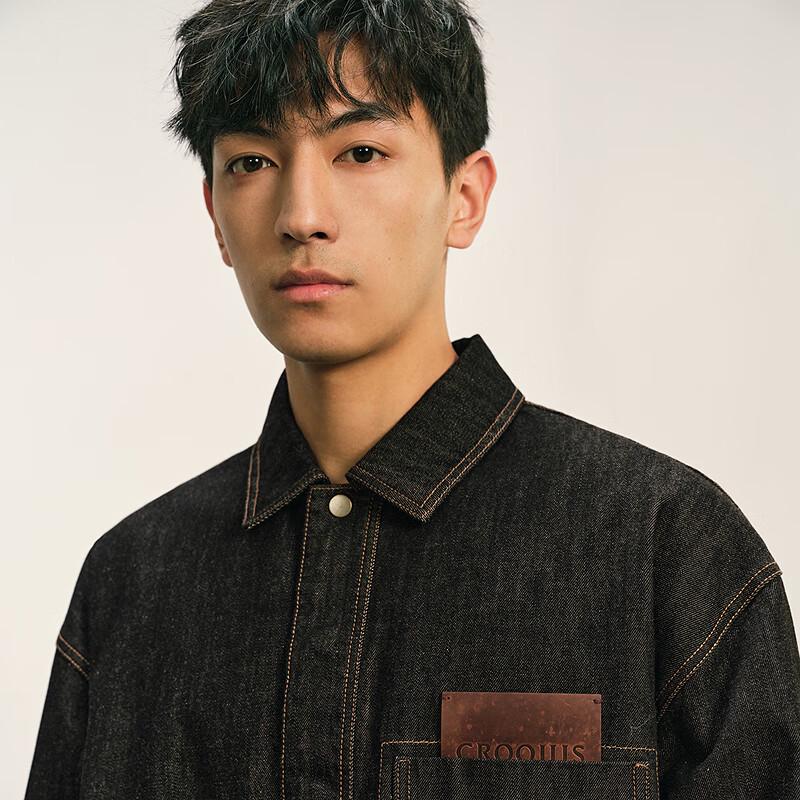 CROQUIS Men's 2025 Autumn Loose Fit Denim Jacket