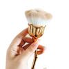 Rose Flower Makeup Brush with Soft Bristles - Powder & Blush Brush, Single Pack, In Stock
