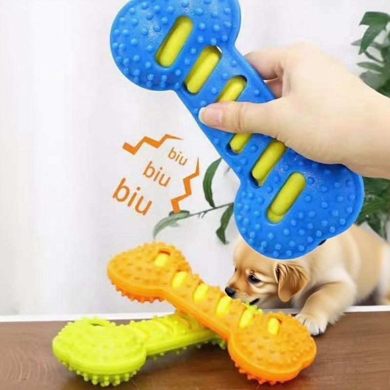 Dog Toy Bone Durable Makes Noise Perfect For Large Breeds Like Golden Retrievers Corgis And French Bulldogs Great Way