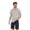 Threadbare Mens Floral Short-Sleeved Shirt