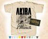 Black Print AKIRA Vol 3 T SHIRT TEE Vintage Poster Natural 12 Colors