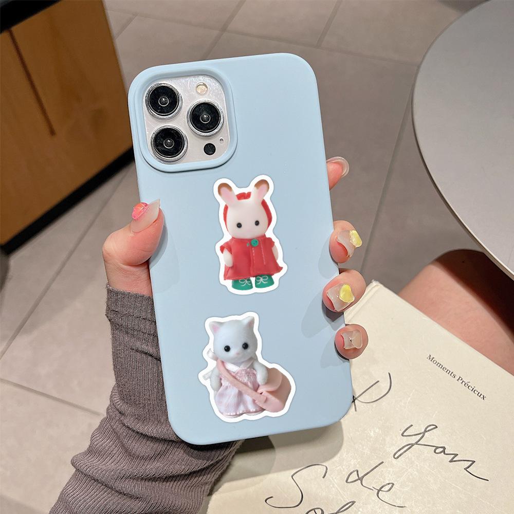 10/60 STK Søte kalikodyr-klistremerker graffiti-klistremerker for gjør-det-selv-bagasje Laptop Motorsykkel Sykkel-klistremerke