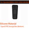 Car Interior Storage Box (Top and Bottom) Cover Trim Moulding Car Modification Accessories For Hyundai IONIQ 6 -2026 LHD RHD