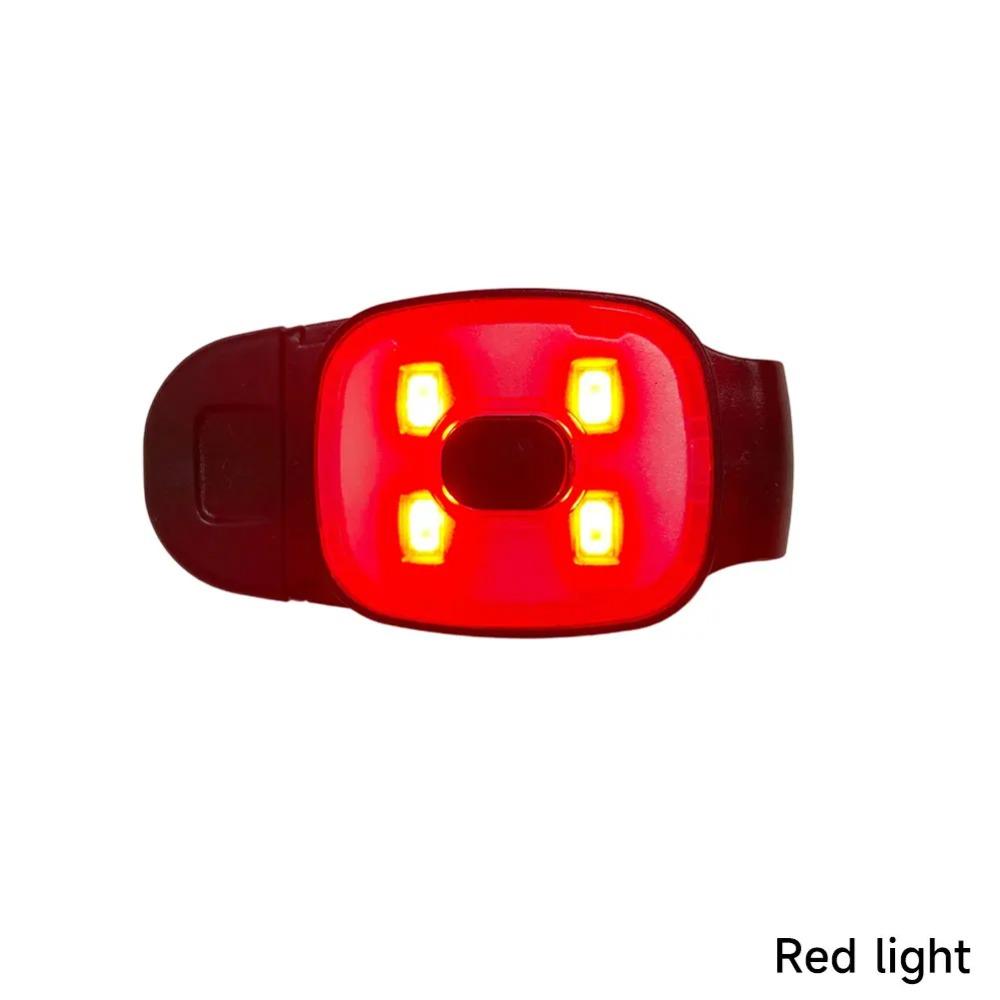 Rechargeable LED Running Lights Super Bright Clip-on Flashlight  Outdoor Hiking