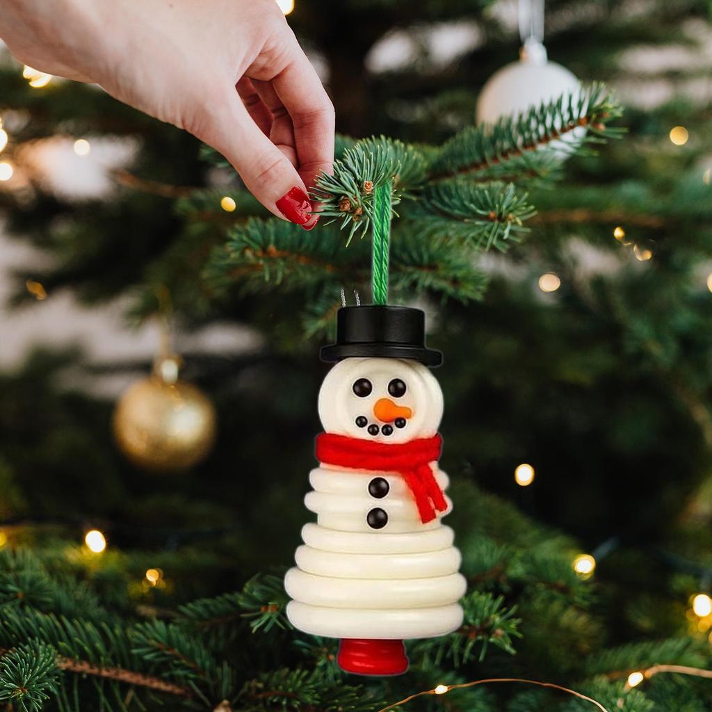 Button Ornament Kits Handmade Button Snowman Decorating Kit Festive Atmosphere Props For Lawn Windowsills Garden Patio Porch