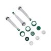 Fuel Spout Gas Can Cap Kit 3 Sets Industrial Nozzle Gasket Replacement Spout Lawn Mowers Lawn Edgers And Trimmers