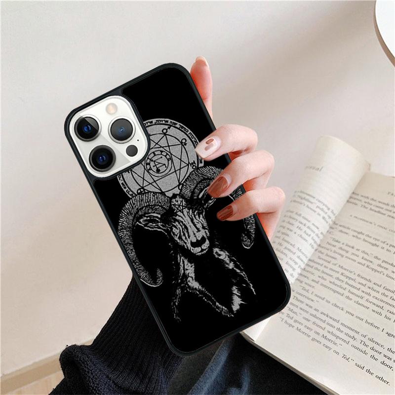 Devil Satan Mobile Phone Cases Cover For iPhone 17 Air 16 16e 15 14 12 13 11 Pro MAX apple Plus Coque