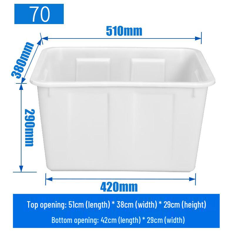 Lilang Heavy-Duty Plastic Storage & Turnover Box