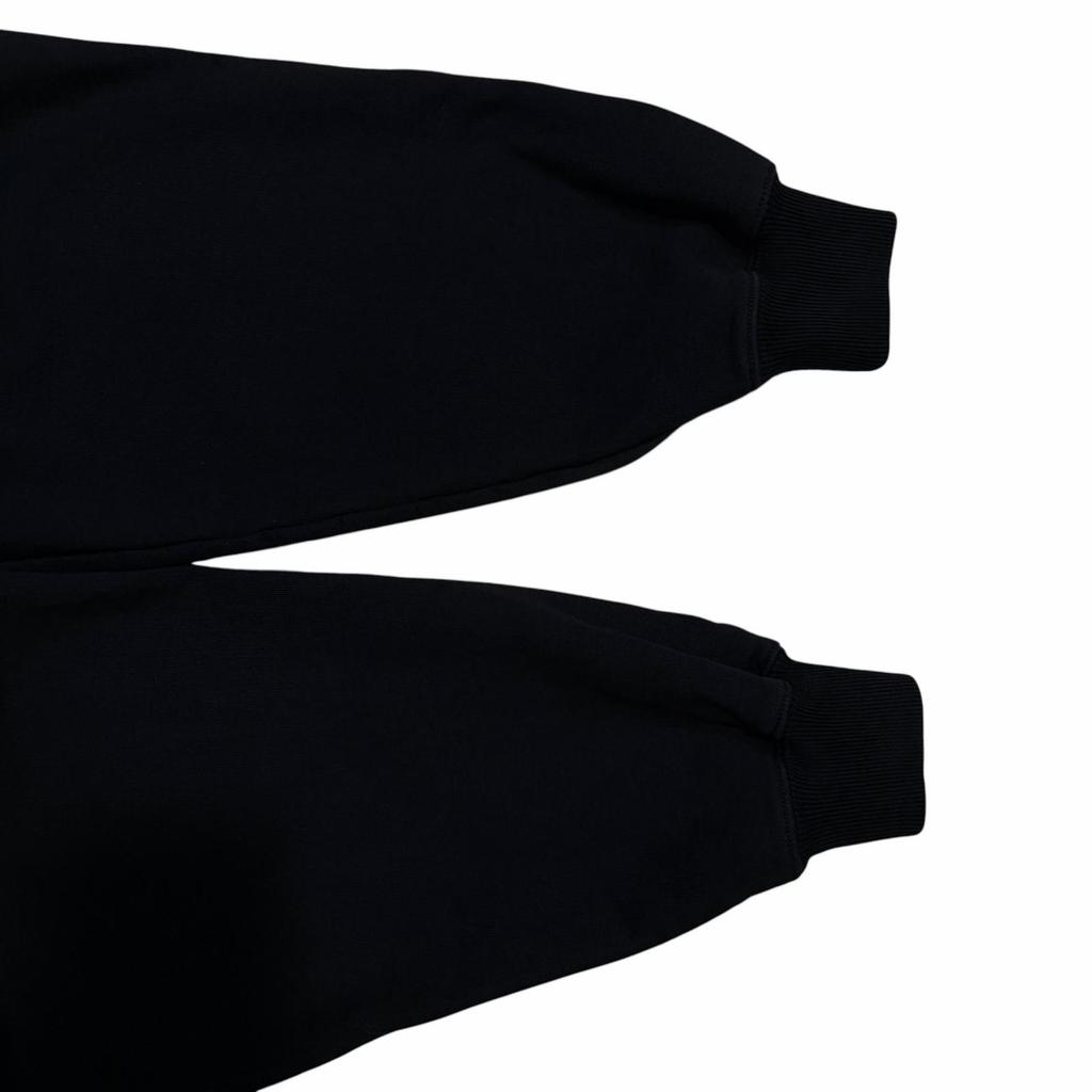 BALENCIAGA Back Logo Hoodie Black Men's Size XS Model 556113