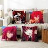 High School DxD Rias Gremory Pillow Cover Sofa Cushion Cover Home Room Decoration Children Gift