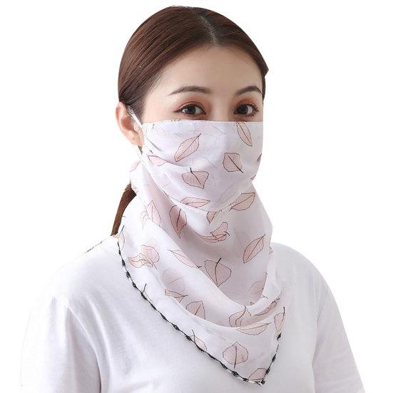 Fashion Printed Outdoor Cycling Breathable Women Anti UV Sun Scarf Face Mask