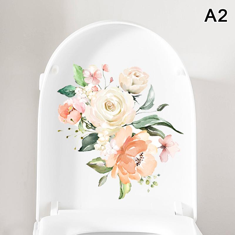 

Различные зеленые растения, цветы, настенные наклейки, декор для ванной комнаты, туалета, наклейки для гостиной, кабинета, украшение дома, самоклеящаяся фреска