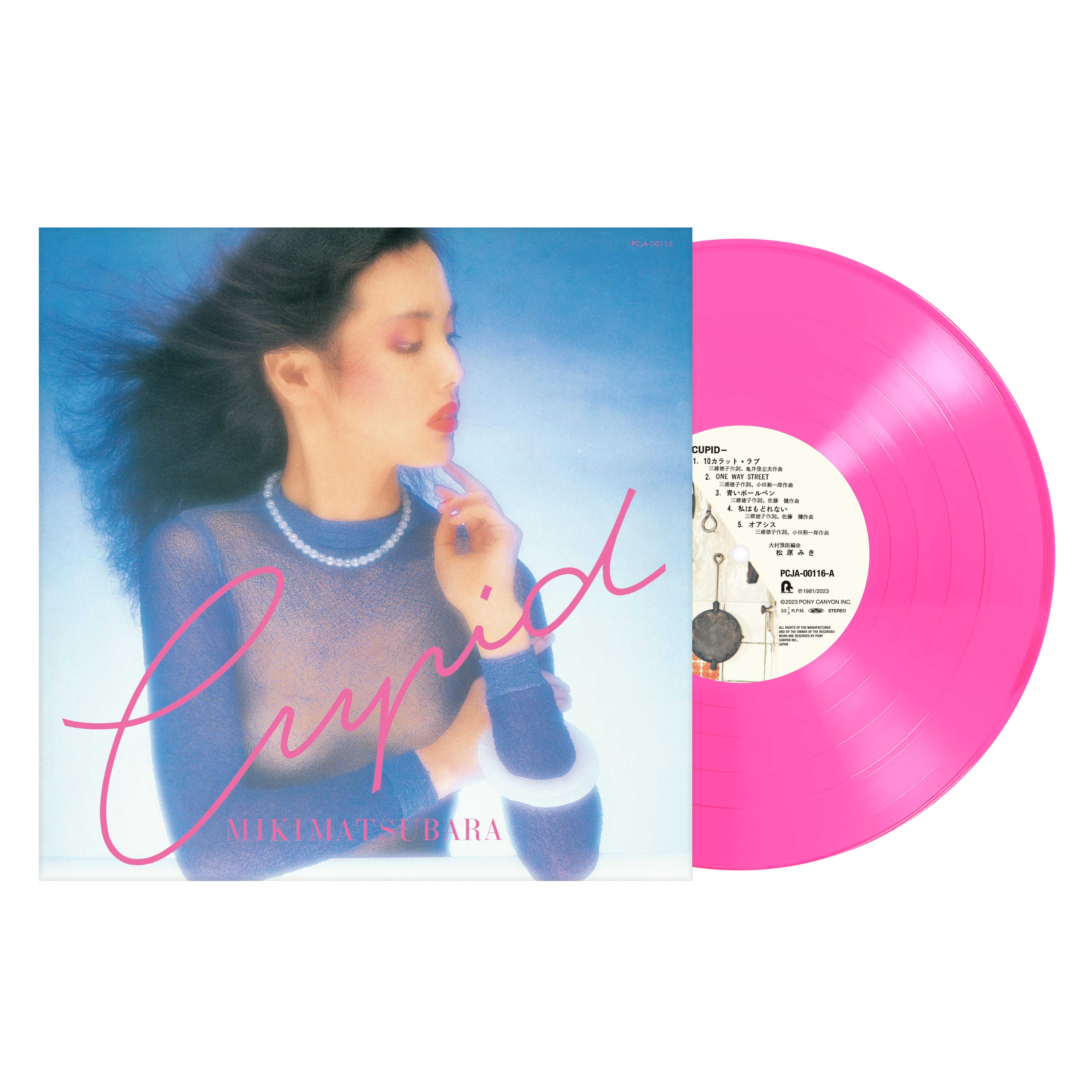 Виниловая пластинка MIKI MATSUBARA CUPID PCJA00116 PONY CANYON 2023 Япония Японский PopRock