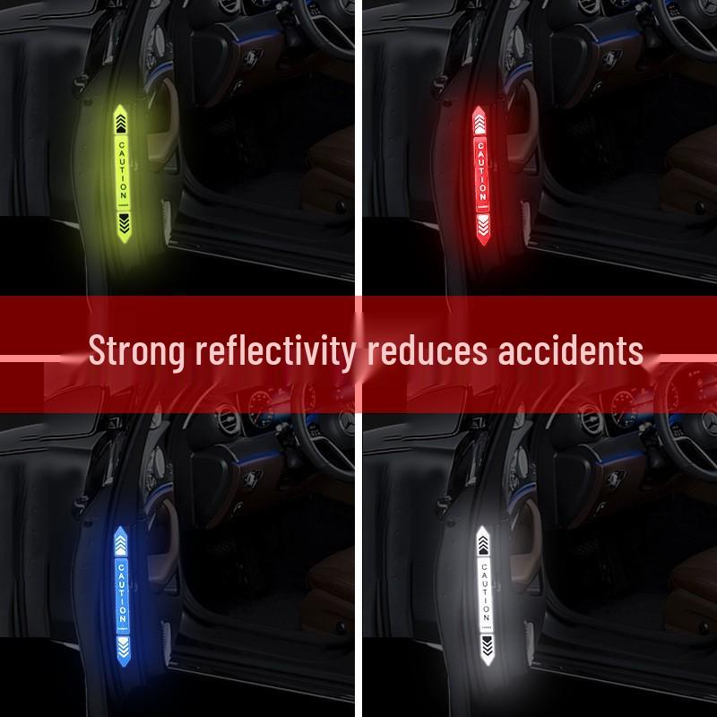 Reflective Luminous Car Trunk Warning Sticker