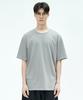 Minimal Project Basic Cotton Binding Short Sleeve T-Shirt Mst143 [Cool Gray]
