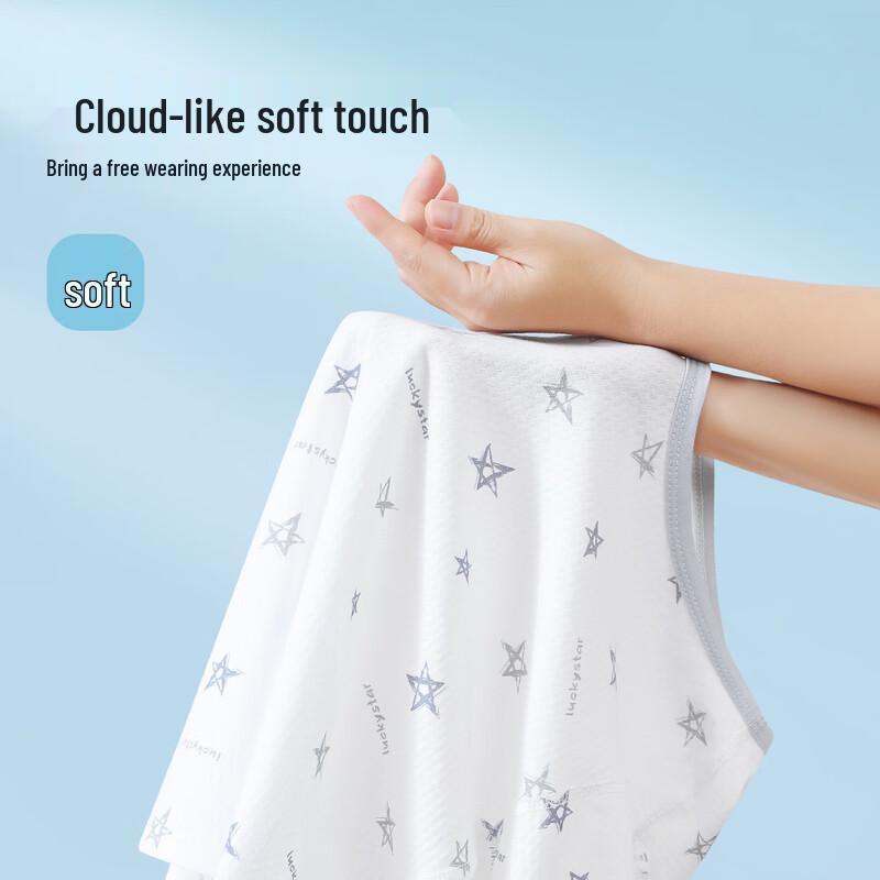 Yiershuang Boys' Pure Cotton Long Sleeve Pajama Set