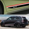 Universal Car Side Skirt Stickers Auto Door Sport Styling Stripes Film PVC Decals Tuning Accessories Tricolor Body Decoration