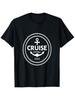 unisex'S Plus-Size T-Shirt, Size 0XL-5XL New Year Gift For 2026, Cruise Ship Crew 2026 Anchor Sailing Matching T-Shirt, Loose Fit, Crew Neck, Geometri