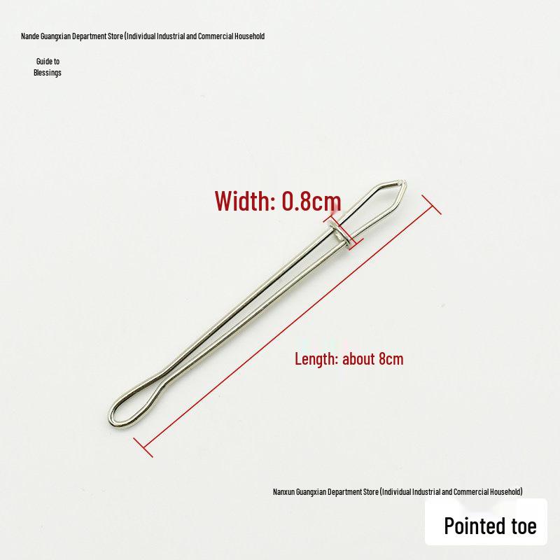 Elastic Band Threading Tool: Clip & Rope Guide for Pants & Belts