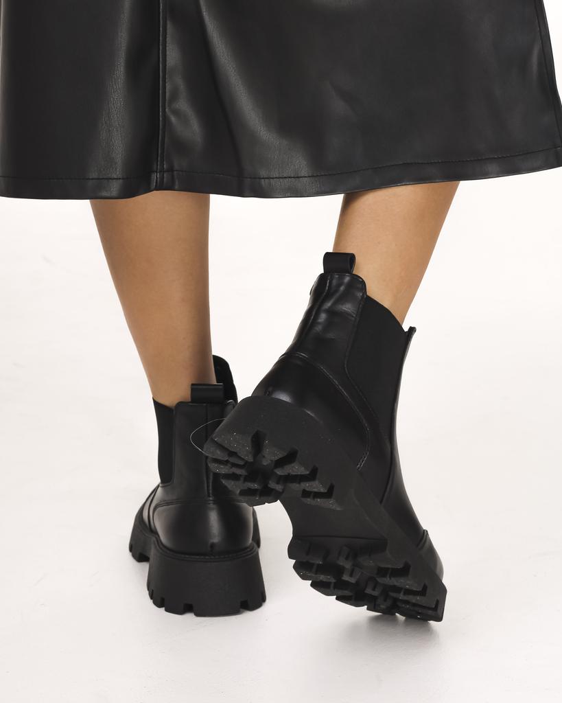 Chelsea Boots Kento 2040 36 schwarz Leder