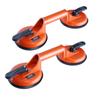 VEVOR Glass Suction Cup, 11.9 Cm 2 Pack 149.7 Kg Load Capacity, Vacuum Suction Cup with Aluminum Handle