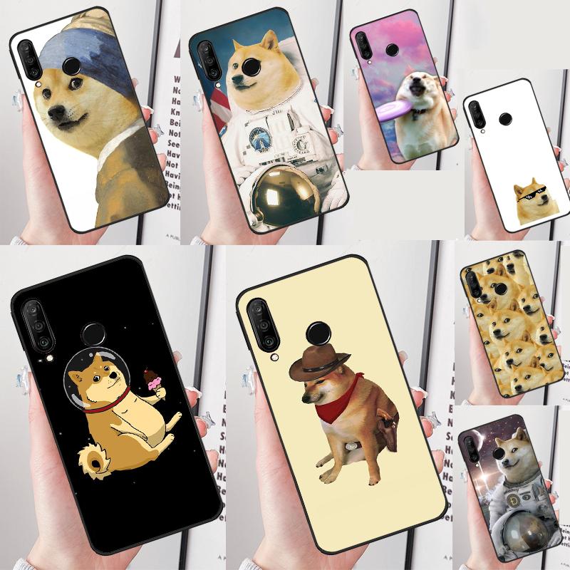 Doge Meme Kabosu For Huawei Nova 10 9 SE 12s 12i 11i 8i Y91 Y90 Y60 Y70 Y72 Y61 P20 P40 P30 Lite P60 Pro Case
