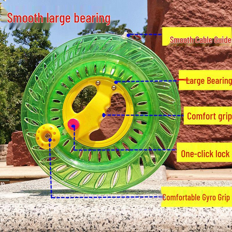 Large Fishing Reel Handle & Line Winder for Boat and Kite