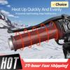 Motorcycle Heating Handlebar 5-Gear 12V Motorcycle Hand Heated Grips Scooter Bar Hand Warmer Silicone Electric Hot Heated Grip