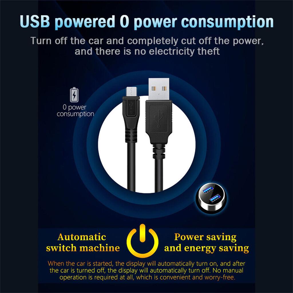 Universal 3" Car HUD Head-Up Camera LCD-Display Outdoor Off-Road Speed Guide Overspeed Alarm Compass G7 GPS Speed Gauges