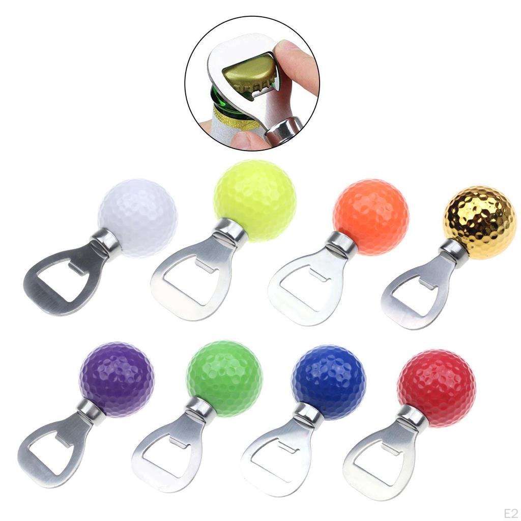 Abridor de garrafas, multifuncional, fácil armazenamento, para amantes do golfe