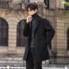 Men's AZ6645 Double-Sided Wool Coat, Mid-Length Korean Style, High-End Suit Jacket for Autumn/Winter 2025