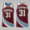 Maillot de Basketball Mode d'Été Nom Personnalisé Nom d'Équipe Numéro Gilet Imprimé 3D Lâche Respirant Uniformes d'Équipe