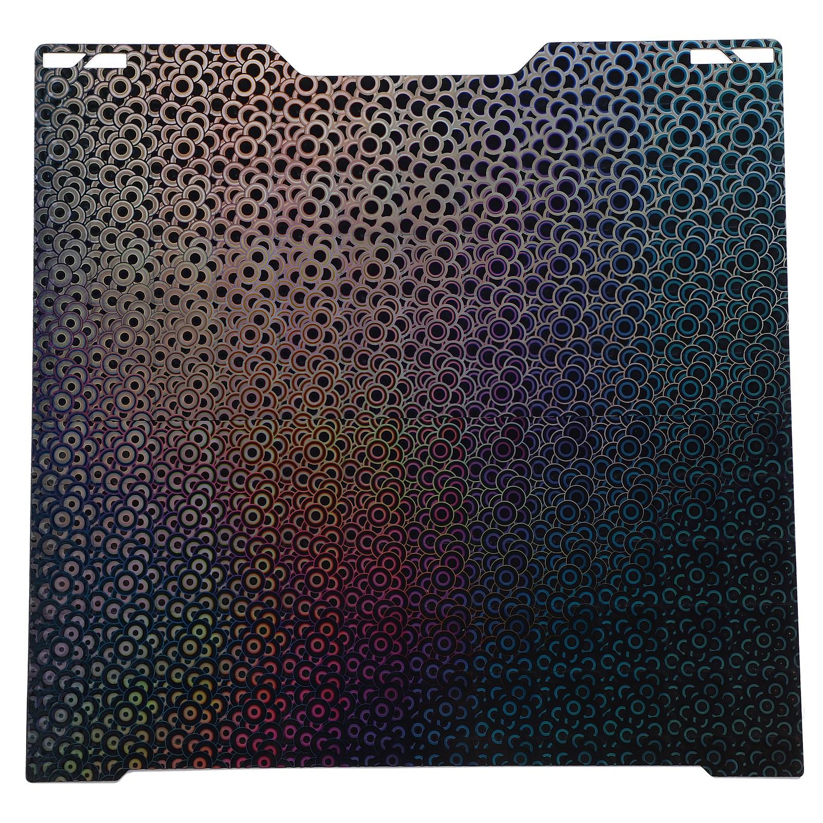 

346X355mm 3D Printer PEK H5H Print Bed Cover Fit for Bambu H2D Strong Adhesion Flexible Build Plate 3D Printer Bed чорний