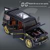 1:24 G63 Alloy Off-Road Toy Car, Six-Doors Open, Light & Sound, Pull-Back Action for Kids
