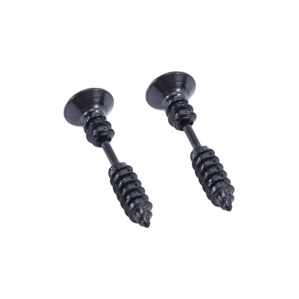 Unisex Round Circle Stainless Steel Titanium Hoop Earrings Jewelry set Drop Earring Stud Earring