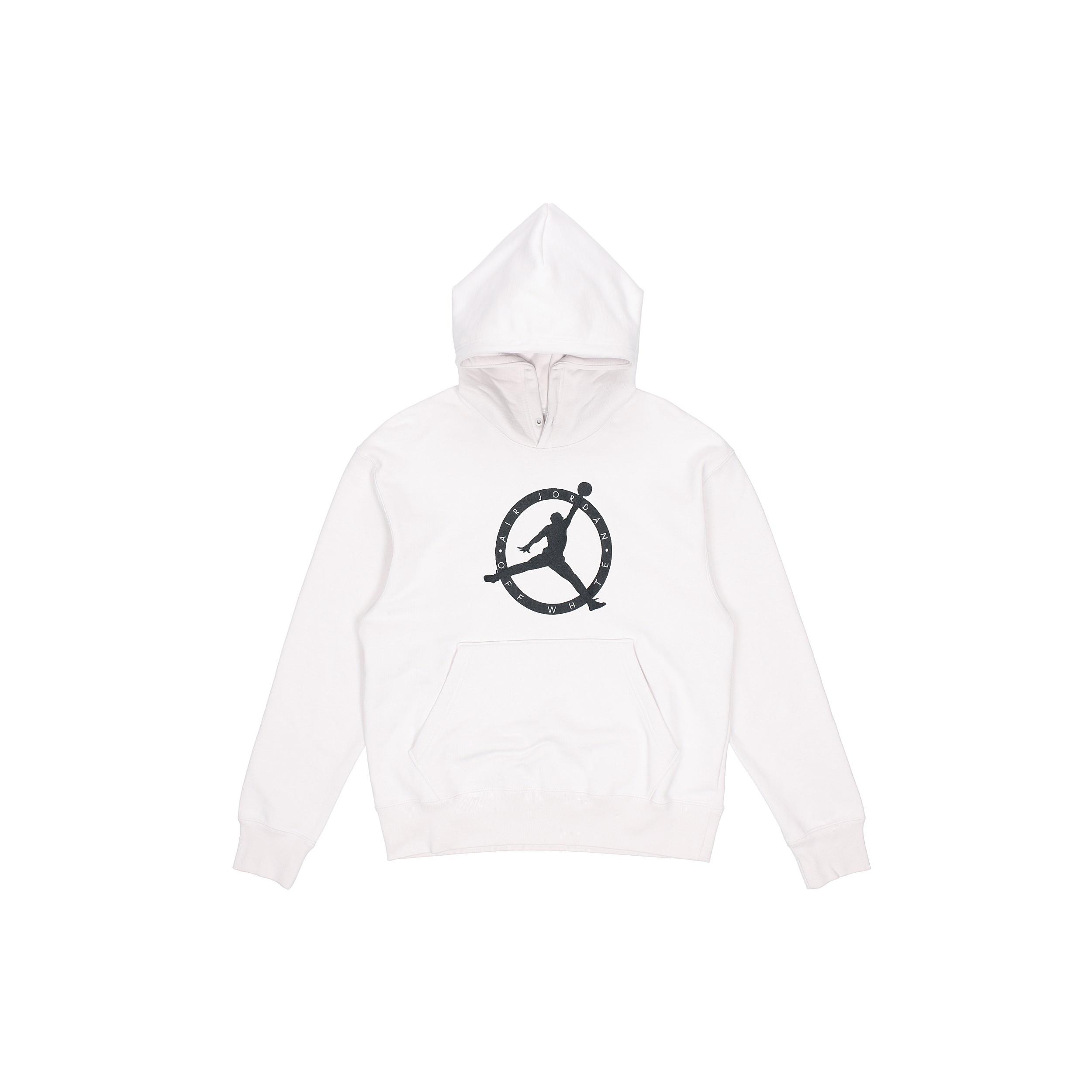 Air Jordan x Off-White MJ Hoodie Asia Sizing  White Black Forest Gree  Men s DM0060-054 S