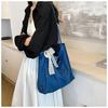 IELGY Casual Commuter Large Capacity Denim Tote Bag