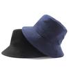 Large size bucket hat for men and women, double-sided big head hat, spring and autumn new large basin hat flannel